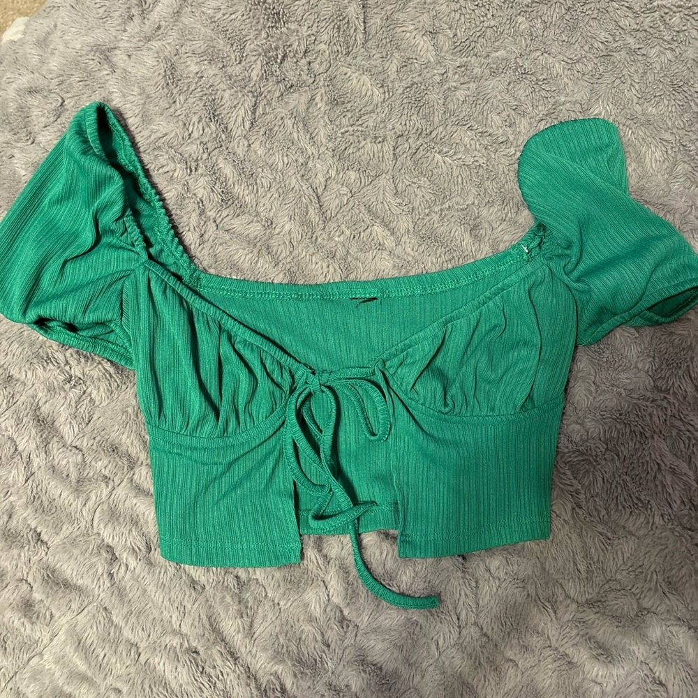 Green Women's Top